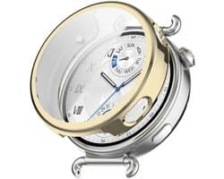 Strap-it TPU Case (Light Gold) – Geschikt voor Huawei Watch GT 6 (41mm)