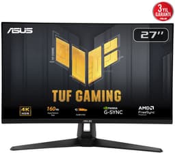 ASUS TUF Gaming VG27UQ1A computermonitor 68,6 cm (27") 3840 x 2160 pixels 4K Ultra HD LCD zwart — thumbnail 1