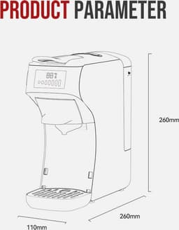 HiBrew 5 in 1Multi Capsule -koffiezetapparaat -Warm-Koud-Geschikt voor meerdere koffiesoorten — thumbnail 3
