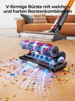 ACEP Stofzuiger - stofzuiger zonder zak - Stofzuiger draadloos - Vacuum cleaner - Stofzuiger - Stofzuigers - Schoonmaken — thumbnail 3