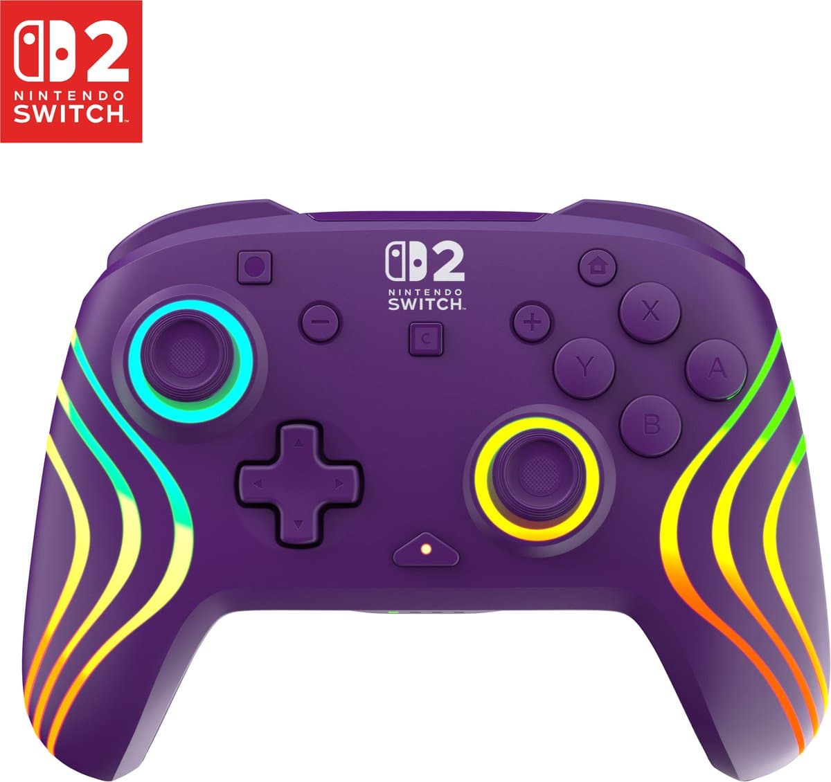 Turtle Beach Afterglow - Draadloze Controller - Nintendo Switch 2 - Paars — afbeelding 1