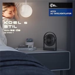 Draadloze USB Tafelventilator - Compact, Stil en Oplaadbaar — thumbnail 1