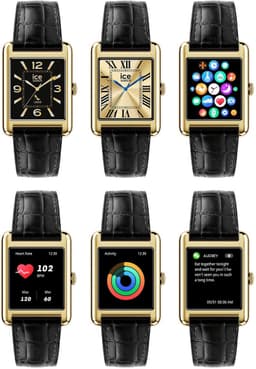 ICE-Watch – Ice Smart – Slimhorloge – 1,41'' AMOLED – Goud Leder — thumbnail 8