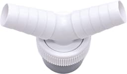 2 tot 1 afvoerafvoerslangaansluiting voor vaatwasser en wasmachine - 2-weg Y-splitter afvoerbuis verbindingsadapter - voor wasmachine en condensator droger - 1 stuks — thumbnail 5