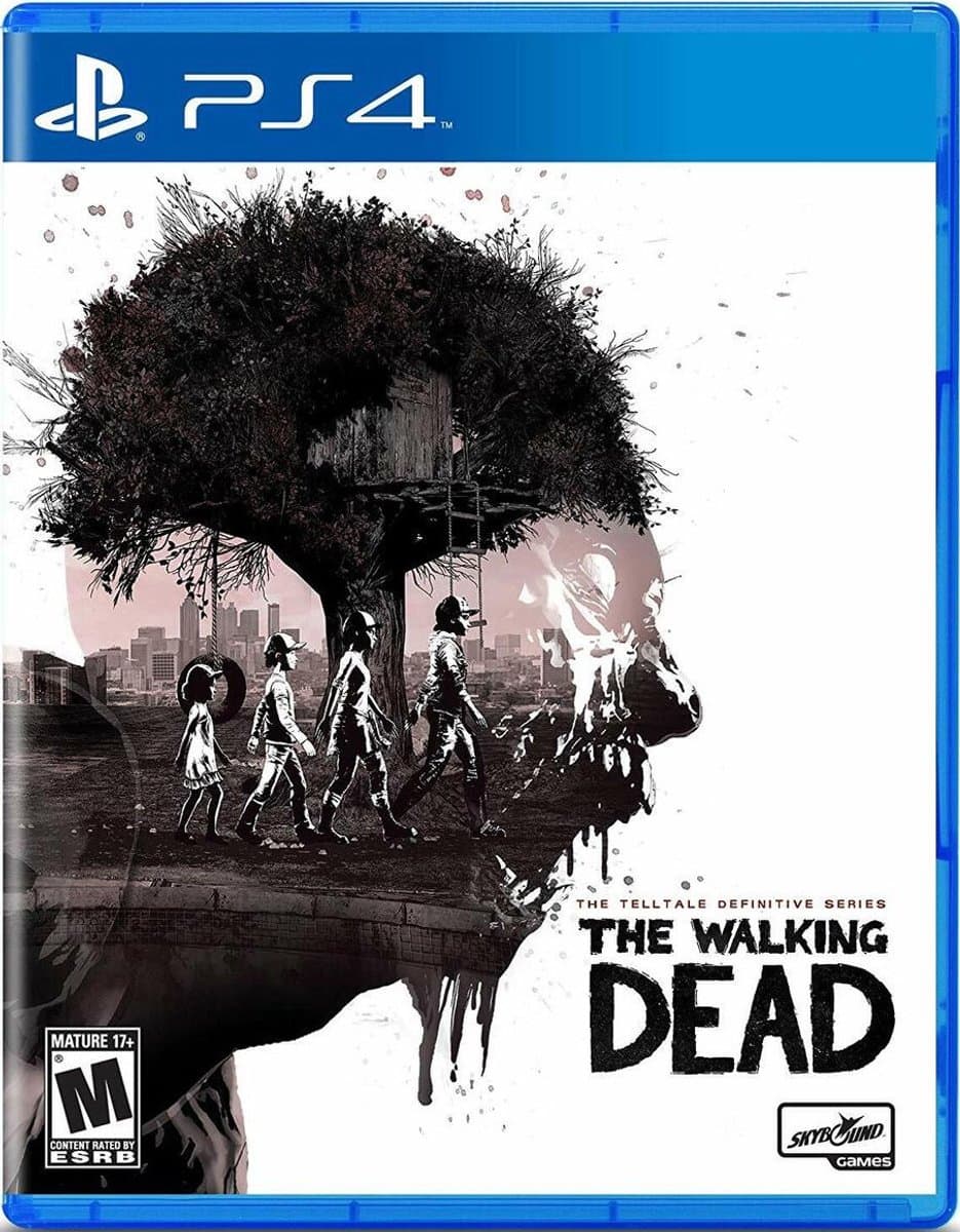 Playstation Games Ps4 The Walking Dead: The Telltale Definitive Series (import) Transparant PAL — afbeelding 1