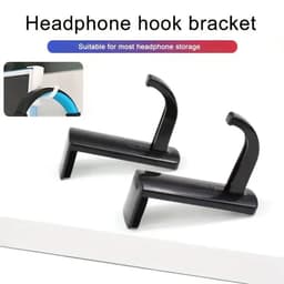 Universele hoofdtelefoonstandaard Hoofdtelefoonstandaard Geen impact Muurbevestiging PC-monitor Hoofdtelefoonstandaard Rackhaak Rack — thumbnail 3