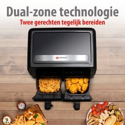 Alpina Dubbele luchtfriteuse 8L 230V 1700W — thumbnail 5