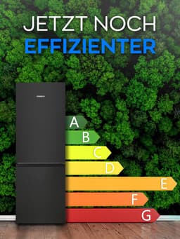 Heinrich´s HKS 3091 Koel- en vriescombinatie 175 liter - koelvolume 122 l, vriesvak 53 l - stil 39 dB - energieklasse E - Zwart — thumbnail 4