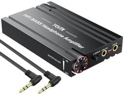Hoofdtelefoonversterker voor HiFi Audio - Draagbare en Oplaadbare Stereo voor MP3, MP4, Telefoons en Computers