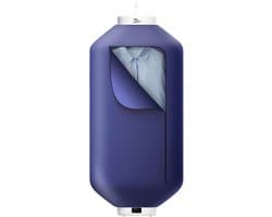 Uten Draagbare Elektrische Droger GR889-3 - Ophangbaar Design - Warmtepompdroger - 600 W - Timer 2.5H/3H/5H - Mini Wasdroger - Tot 3kg Wasgoed - Hoogte 100 cm - Blauw