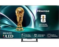 Hisense U7Q 75U79Q tv 190,5 cm (75") 4K Ultra HD Smart TV Wifi Zwart