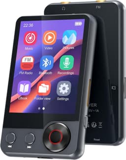 MKSS® MP3 Speler Bluetooth - FM-Radio - Zwart — thumbnail 1