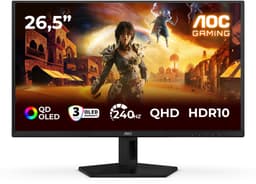 AOC G4 Q27G41ZDF - QHD OLED Gaming Monitor - 240hz - HDMI 2.0 - 27 inch — thumbnail 1
