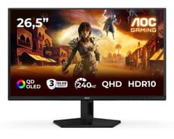 AOC G4 Q27G41ZDF - QHD OLED Gaming Monitor - 240hz - HDMI 2.0 - 27 inch