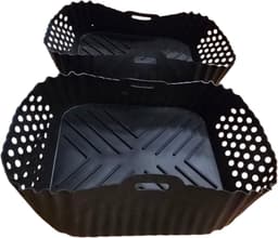 Airfryer Siliconen Inzet - 9.5L - 2 Stuks - Hittebestendig - Herbruikbaar - Geschikt voor Grote Airfryers — thumbnail 1
