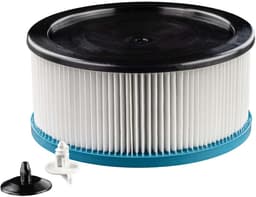 SQOON® Wasbaar Cilinderfilter geschikt voor Starmix uClean-serie - Gelijk aan model: 415109 - Voor nat & droog gebruik, 3600 cm² filteroppervlak — thumbnail 3