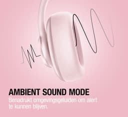 Fresh 'n Rebel Clam Ace 2 – Draadloze Bluetooth Koptelefoon met Active Noise Cancelling – 100+ uur Speeltijd - Met volume wiel - Pastel Pink — thumbnail 9