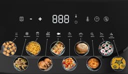 Little balance 8704 Airfryer - XXL mand - inhoud 7 liter - 1300 gram frites -10 programma's - PFAS vrij — thumbnail 4