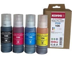Kores Multi-Pack Inktfles G1642KIT vervangt EPSON 102