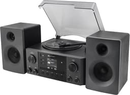 Soundmaster MCD1950SW - Stereo muziekcenter met DAB+, CD, platenspeler, USB, bluetooth en encoding — thumbnail 2