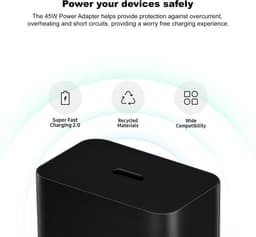 Samsung - Efficiency Adapter - 45W - USB-C - 1.8 Meter - Zwart — thumbnail 9