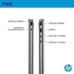 HP OmniBook X Flip NGAI 14-fk0772nd - 2-in-1 Copilot+ Laptop - 14 inch - OLED - 1.39 KG - Ryzen AI 7 - 32 GB RAM - 1000 GB - Windows 11 Home — thumbnail 5