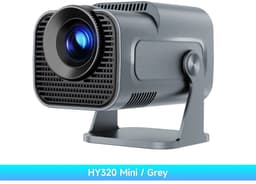 TrendWave 180 ° Draaibare Projector - HD 1080P Beamer - 4K - WIFi BT5.0 - Auto Focus - Smart Home Theater Video - Mini Beamer — thumbnail 5