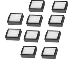 10x Filter geschikt voor iRobot Roomba I7 + E5 E6 Stofzuiger set HEPA Filter accessoires