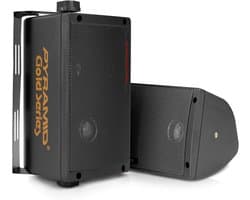 300 Watt 3-Way Mini Box Speaker System - Wandmontage Binnen/Buiten Surround Sound Luidsprekers