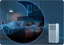 Mobiele airco 9000 BTU 4-in-1 met ventilator en ontvochtiger - Energiezuinig en slim — thumbnail 5