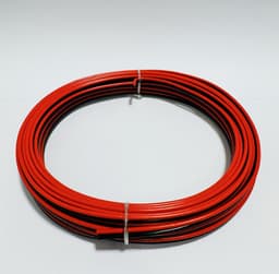 Caliber Speaker Kabel - Luidsprekerkabel - 2x0,5mm - 10 meter speakerdraad - Rood Zwart (CS205RBX) — thumbnail 2