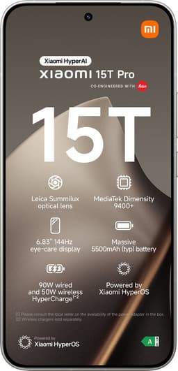 Xiaomi 15T Pro - 12GB/512GB - Grijs — thumbnail 2