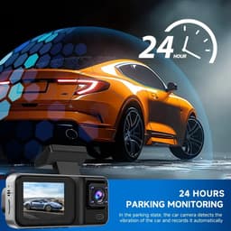 Dashcam met Dubbele Lens – 1080p Full HD, Nachtzicht, Bewegingsdetectie & Parkeerbewaking – Inclusief 32GB Geheugenkaart — thumbnail 4