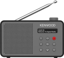 Kenwood CR-M25DAB Draagbare DAB+ radio met automatische veiligheidswaarschuwingsfunctie - Grijs — thumbnail 4
