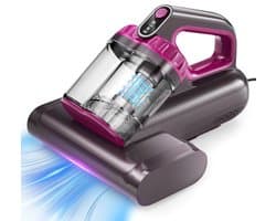 Matrasstofzuiger met UV-C-licht en hoge verwarmingstechnologie - 15 kPa zuigkracht en 450 W