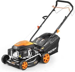 3-in-1 Benzine Grasmaaier met Achterwielaandrijving - 42 cm Maaibreedte - Voor Kleine Tuinen — thumbnail 4