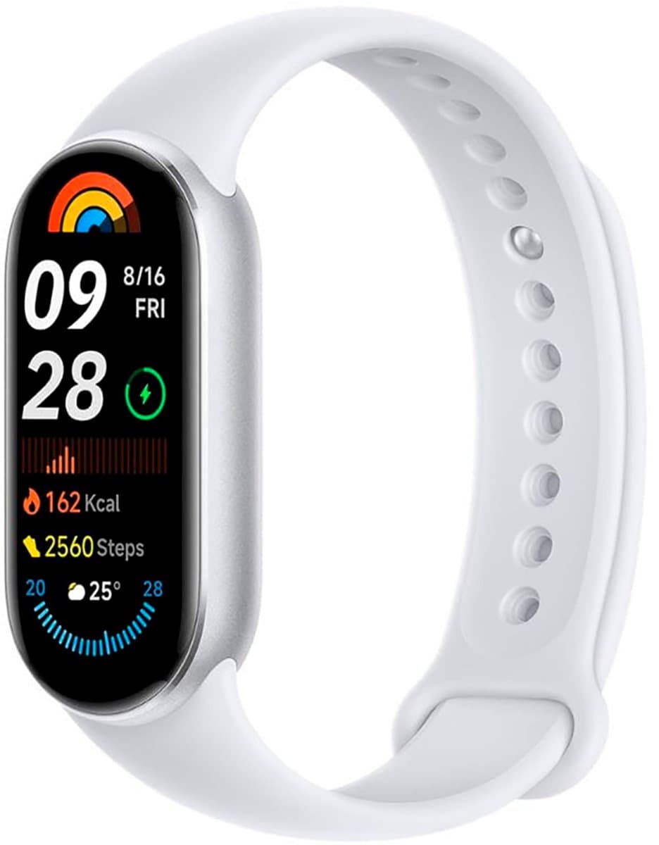 Xiaomi Smart Band 9 Glacier Zilverkleurig — afbeelding 1