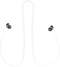 kwmobile-riem geschikt voor Google Pixel Buds Pro-hoofdtelefoon - hoofdtelefoonhouderband in wit — thumbnail 1