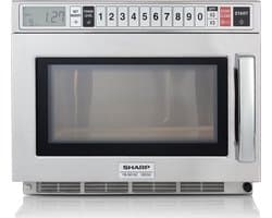 Sharp YB-S6192 Professionele inverter magnetron - 19 liter - 1800W - flatbed - RVS