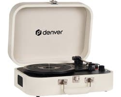 Denver Platenspeler - Ingebouwde Speakers en Versterker - Incl. PC Software - Auto-stop - Retro - VPL130