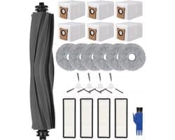 GROOT KIT met onderdelen compatibel met L10s - L10 Ultra - S10 - mop dweilen filters borstels zakken - Hoogwaardige vervanging voor: Dreame L10s - Accessoires - reserveonderdelen - 22 onderdelen - hier is alles!
