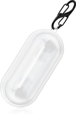 kwmobile Earphones Case for Sony WF-C500 Case - Clear TPU Silicone Earbuds Cover - Transparent — thumbnail 3