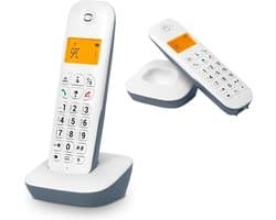 ApexArte® Huistelefoon - Senioren Telefoon Vaste Lijn - GSM - Wit