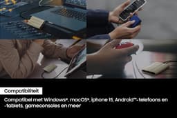 Samsung Portable T7 Shield - Externe SSD - USB C 3.2 - Inclusief USB C en USB A kabel - Geschikt voor iPhone USB C - 1 TB - Zwart — thumbnail 2