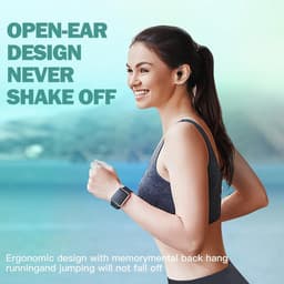 Lexium Bone Conduction Headphone - Sporthoofdtelefoon - Koptelefoon voor Sport - Open Ear Koptelefoon - Sport Koptelefoon — thumbnail 4
