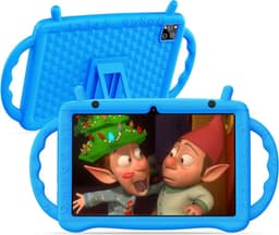 White-Label® Kindertablet Vanaf 3 Jaar - Tablet Kinderen - Kinderspeelgoed - Blauw — thumbnail 1