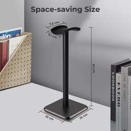 oCreon Hoofdtelefoon Standaard - Gewogen Basis & Grotere Hoogte - Universele Headset Houder — thumbnail 2