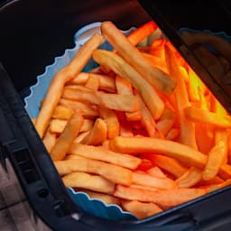 Keukenvriend © Airfryer siliconen bakje - siliconen airfryer set 7 stuks - Grijs - Heteluchtoven — thumbnail 3