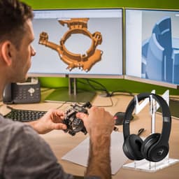 Gaming Headset- en Controllerstandaard van Acryl - Perfect Cadeau voor Gamers - Familie en Vrienden — thumbnail 4