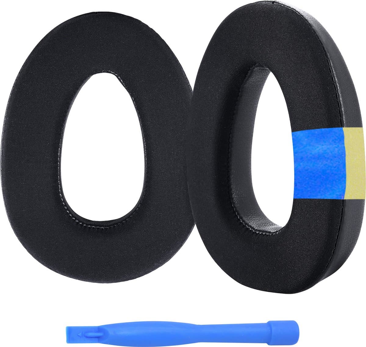 Ear Pads Replacement for Sennheiser PXC480/PXC550/PXC 550-II/MB660 UC/MB 660 MC Headphones by MMOBIEL - Cooling Gel Ear Pad Cushions - Noise Isolation Earpads Replacement – Black — afbeelding 1